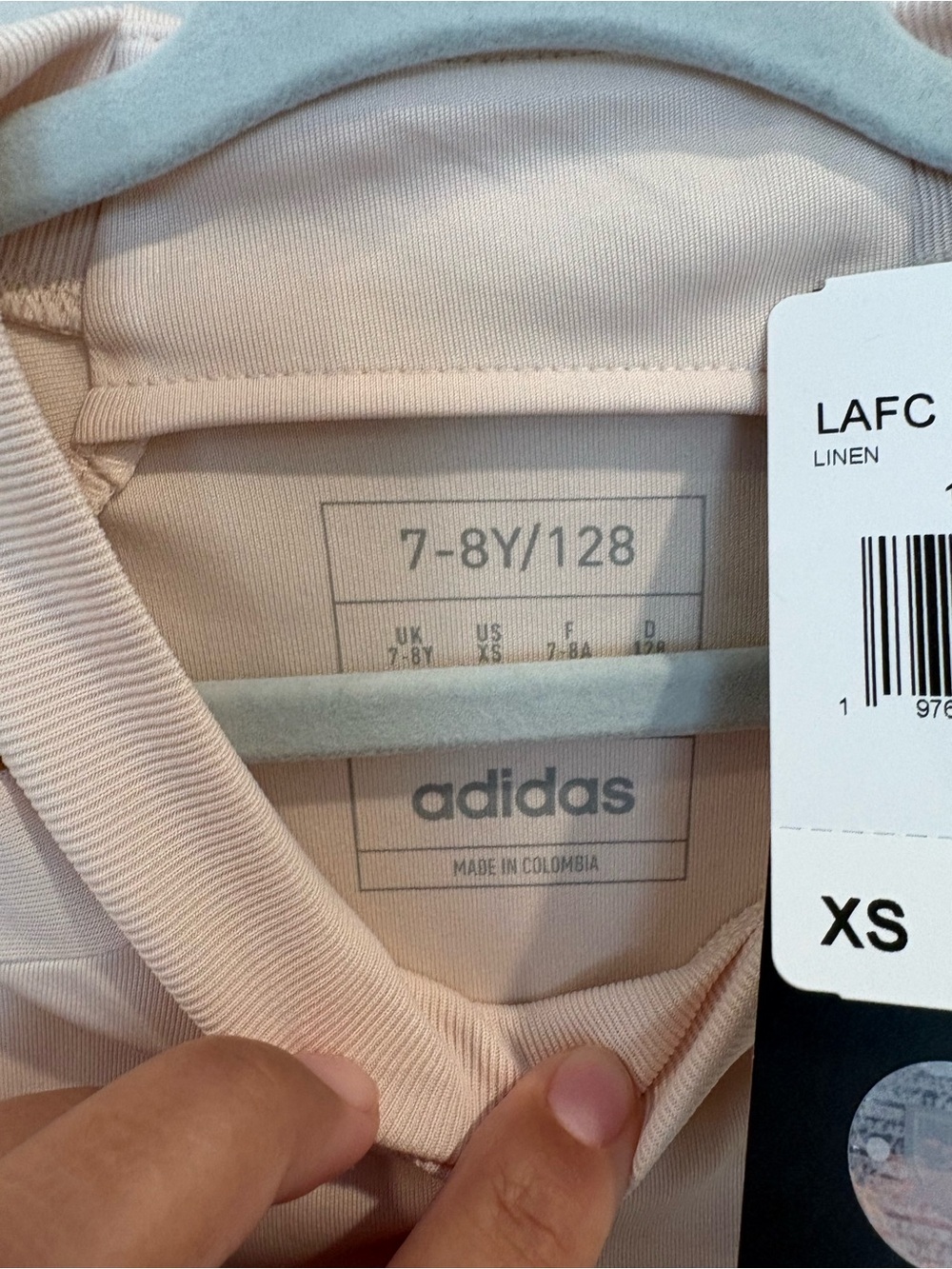 Adidas MLS LAFC 24/25 Third Jersey Linen/Brown IM5470 Youth Size XS (7/8) New - Picture 6 of 10